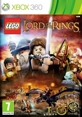 LEGO: The Lord of the Rings - Xbox 360 Cover & Box Art