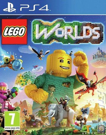 LEGO Worlds - PS4 Cover & Box Art