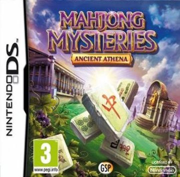 Mahjong Mysteries: Ancient Athena - DS/DSi Cover & Box Art