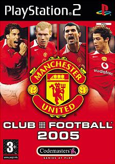 Manchester United Club Football 2005 - PS2 Cover & Box Art