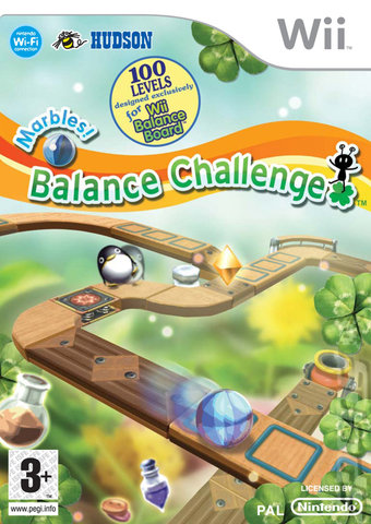 Marbles! Balance Challenge - Wii Cover & Box Art