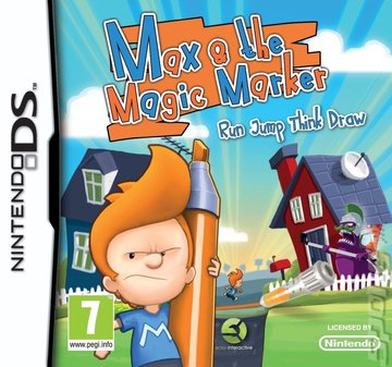 Max and the Magic Marker - DS/DSi Cover & Box Art