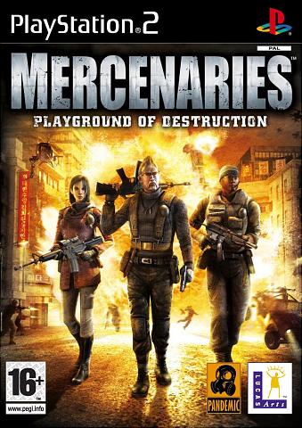Mercenaries: Playground of Destruction - PS2 Cover & Box Art