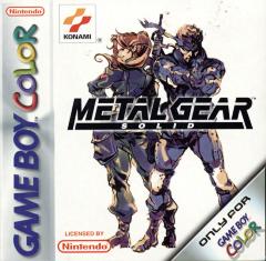 Metal Gear Solid - Game Boy Color Cover & Box Art