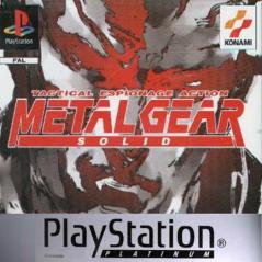 Metal Gear Solid (PlayStation) Cover & Box Art