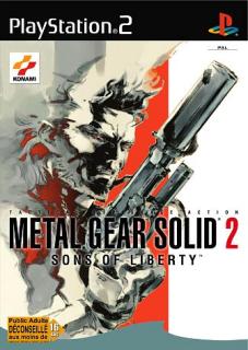 Metal Gear Solid 2: Sons Of Liberty - PS2 Cover & Box Art