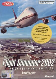 Microsoft Flight Simulator 2002: Professional Edition - PC Cover & Box Art