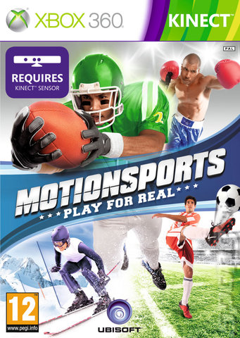 Motion Sports - Xbox 360 Cover & Box Art