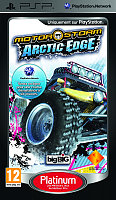 MotorStorm: Arctic Edge - PSP Cover & Box Art