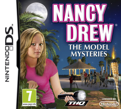Nancy Drew: The Model Mysteries - DS/DSi Cover & Box Art