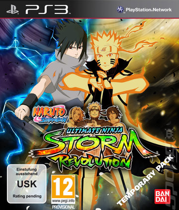 Naruto Shippuden: Ultimate Ninja Storm Revolution - PS3 Cover & Box Art