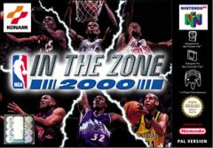NBA In The Zone 2000 - N64 Cover & Box Art