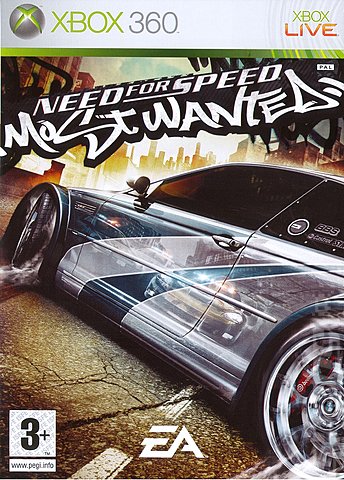 Need for Speed: Most Wanted - Xbox 360 Cover & Box Art