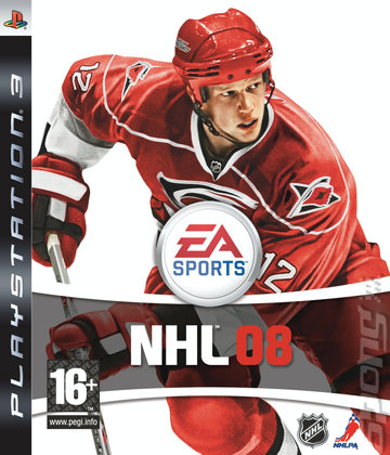 NHL 08 - PS3 Cover & Box Art