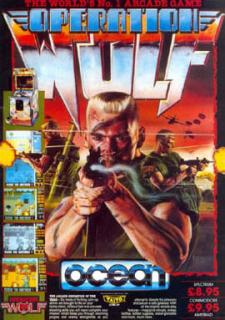 Operation Wolf - C64 Cover & Box Art