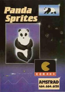 Panda Sprites - Amstrad CPC Cover & Box Art