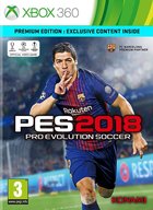 PES 2018: Premium Edition - Xbox 360 Cover & Box Art