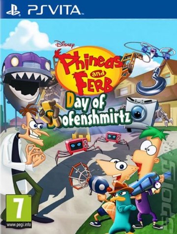 Phineas & Ferb: Day of Doofensmirtz - PSVita Cover & Box Art