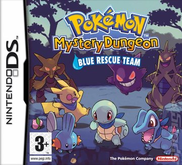Pokemon Mystery Dungeon: Blue Rescue Team - DS/DSi Cover & Box Art