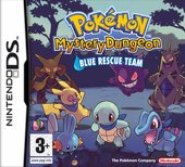 Pokemon Mystery Dungeon: Blue Rescue Team - DS/DSi Cover & Box Art