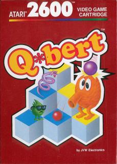 Q*bert - Atari 2600/VCS Cover & Box Art