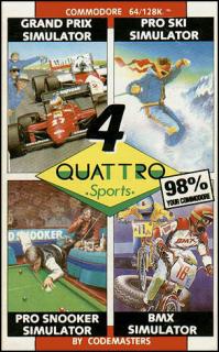 Quattro: Sports - C64 Cover & Box Art