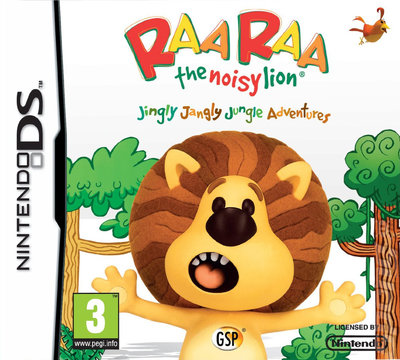Raa Raa The Noisy Lion: Jingly Jangly Jungle Adventures - DS/DSi Cover & Box Art
