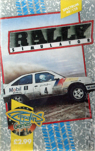 Rally Simulator - Spectrum 48K Cover & Box Art