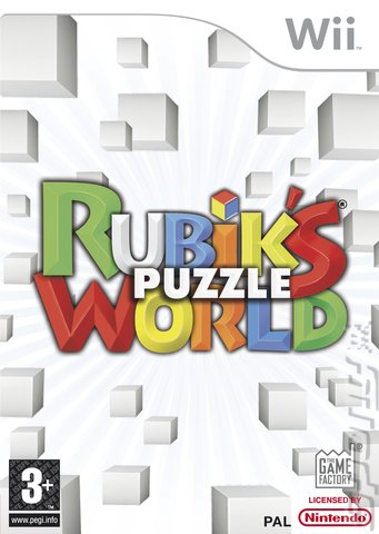 Rubik's Puzzle World - Wii Cover & Box Art