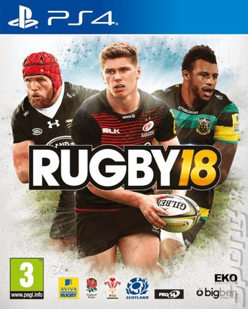 Rugby 18 - PS4 Cover & Box Art