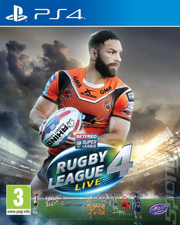 Rugby League Live 4 - PS4 Cover & Box Art