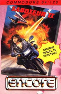 Saboteur II - C64 Cover & Box Art