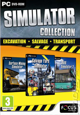 Salvage, Excavation & Transport Simulator Triple Pack - PC Cover & Box Art