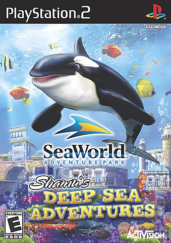 SeaWorld Adventure Parks: Shamu's Deep Sea Adventures - PS2 Cover & Box Art