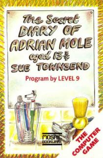 Secret Diary of Adrian Mole - C64 Cover & Box Art