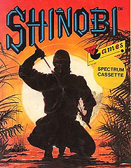 Shinobi - Spectrum 48K Cover & Box Art