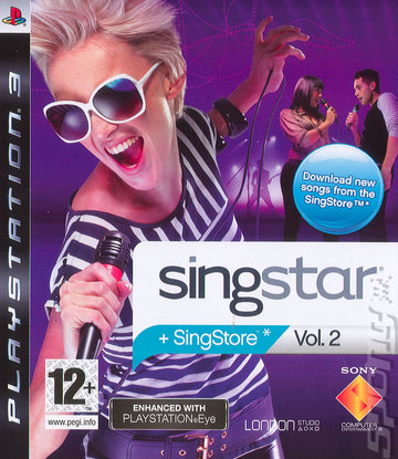 SingStar Vol.2 - PS3 Cover & Box Art
