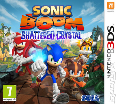 Sonic Boom: Shattered Crystal - 3DS/2DS Cover & Box Art