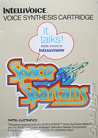 Space Spartans - Intellivision Cover & Box Art