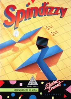 Spindizzy - C64 Cover & Box Art