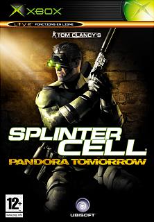 Tom Clancy's Splinter Cell: Pandora Tomorrow - Xbox Cover & Box Art
