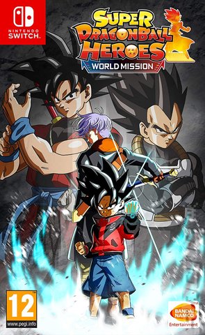 Super Dragon Ball Heroes: World Mission - Switch Cover & Box Art