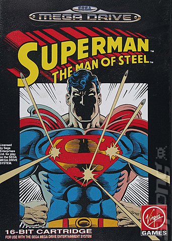 Superman The Man of Steel Sega Megadrive man of steel