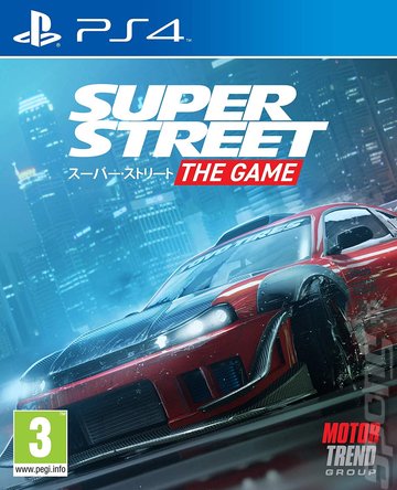 Super Street: The Game - PS4 Cover & Box Art