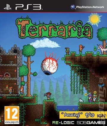 Terraria - PS3 Cover & Box Art