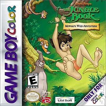 The Jungle Book: Mowgli�s Wild Adventure - Game Boy Color Cover & Box Art