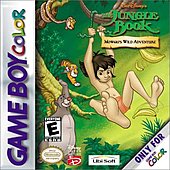 The Jungle Book: Mowgli’s Wild Adventure - Game Boy Color Cover & Box Art