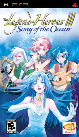The Legend of Heroes III: Song of the Ocean - PSP Cover & Box Art