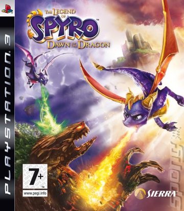 The Legend Of Spyro: Dawn Of The Dragon - PS3 Cover & Box Art