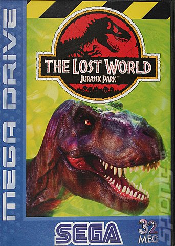 The Lost World: Jurassic Park - Sega Megadrive Cover & Box Art